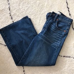Madewell Wide-Leg Crop Jeans / Size 23